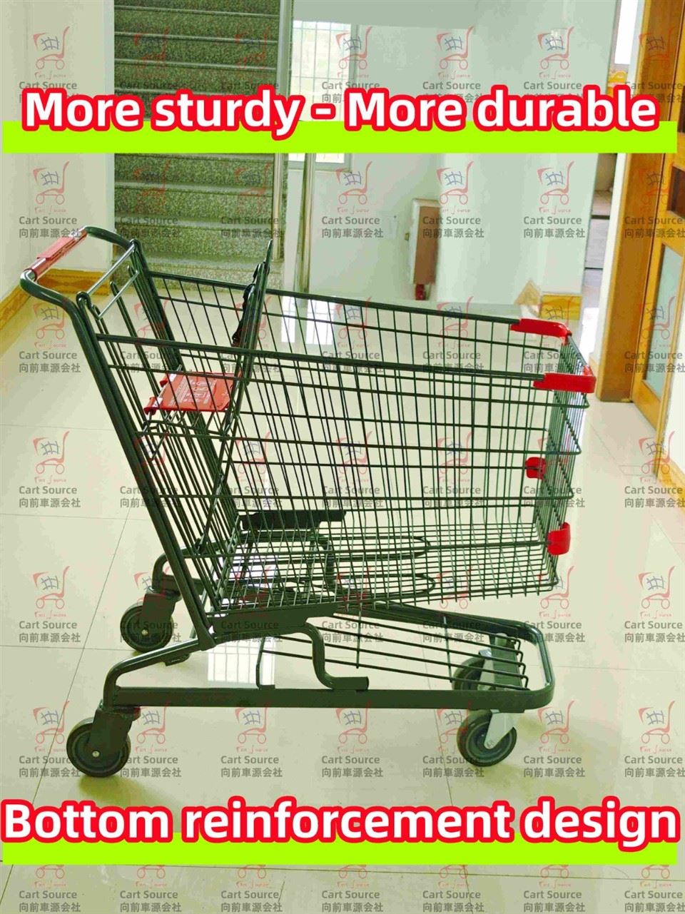 North American Style 190L Shopping Cart，Shopping Cart Manufacturer